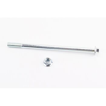 Вісь колеса переднього (під алюм. диск) d12mm; L210mm + гайка