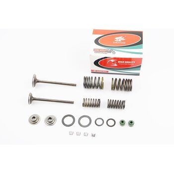 Клапанний рем. к-кт (пружини, сухарі, сальники, клапана) CB125cc