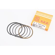 Кольца поршневые СВ125cc 56,5мм STD (толщина - 1,1мм) желтая коробка
