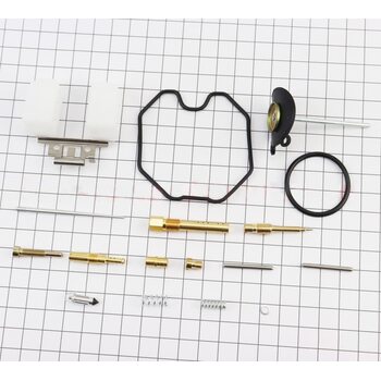 Ремонтний комплект карбюратора 125-150сс, 14 деталей+поплавок