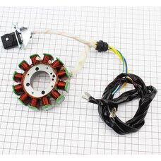 Статор магнето (генератора) (12 котушок роз'єм "тато 3+2"), 150cc (d=88,5мм)
