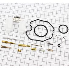Ремонтний комплект карбюратора 125-150сс, 17 деталей+поплавок