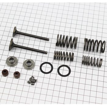 Клапан впускной, выпускной ПОЛНЫЙ к-кт 70-110-125сс