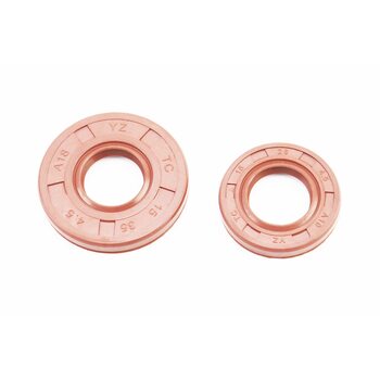 Сальники к-кт 2шт (15x28x4,5; 15x35x4,5) коричневий