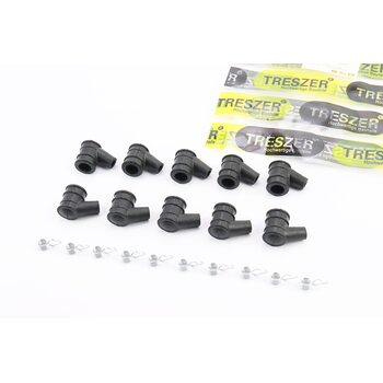 Колпачок свечной "люлька"+пружина, к-кт 10шт