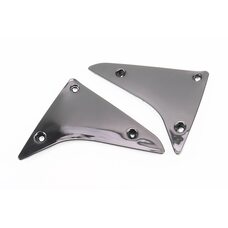 V200R пластик - бака паливного (малий) лів., прав. к-кт 2шт, ЧОРНИЙ