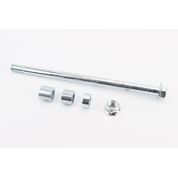 V200-F2 V250-F2 Вісь колеса заднього d17mm; L305mm + 3 втулки + гайка