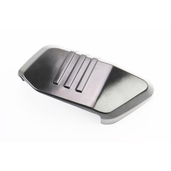 V200-R2 пластик - декор передньої панелі сидіння лівий, ЧОРНИЙ