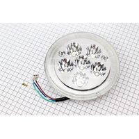 Фары круглой передняя часть МОТО 6-LED, d-160мм, TUNING