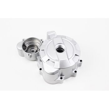 Крышка двигателя левая, СЕРЫЙ, тип 1