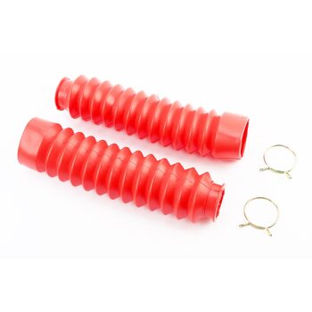 Гофра переднего амортизатора d=30/50; L=180mm к-кт 2шт, КРАСНЫЙ