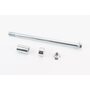 Ось колеса заднего d15mm; L245mm + 2 втулки