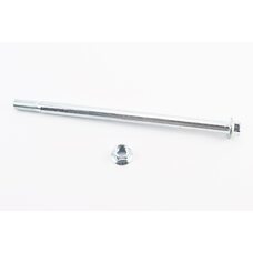 Вісь колеса заднього d15mm; L260mm, гайка