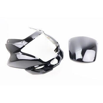 пластик - обтічник фари + вітровик, ЧОРНИЙ