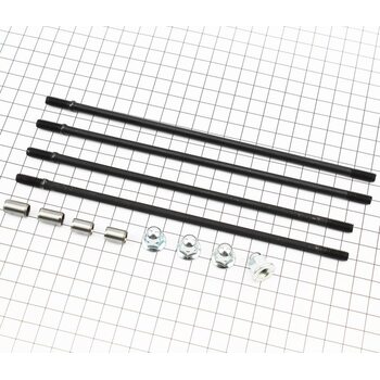 Шпилька двигателя к-кт 110сс (202мм-2шт, 194мм-2шт) Active + гайки, втулки