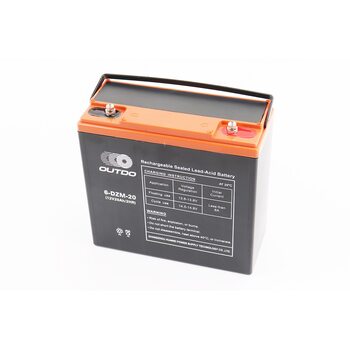 Аккумулятор 12V20Ah 6DZM20 кислотный (L180*W78*H170mm) для ИБП, игрушек и др.