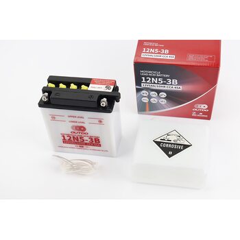 Аккумулятор 12V5Ah 12N5-3B кислотный (L120*W60*H130mm) "Active"