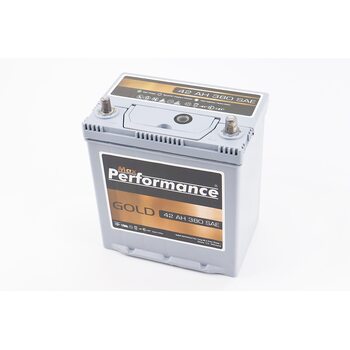 Акумулятор 12V42Ah 6СТ 380A R+ кислотний GOLD (L195*W127*H205/224mm), Туреччина
