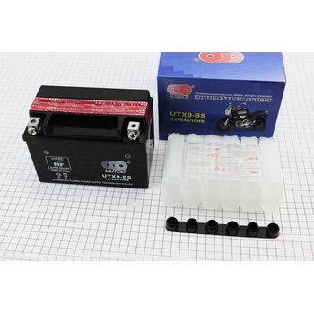 Акумулятор 12V8Ah UTX9-BS кислотний (L150*W87*H105mm)
