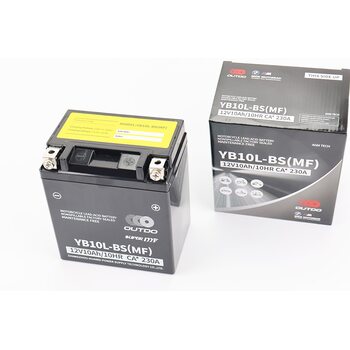 Акумулятор 12V10Ah YB10L-BS кислотний (L135*W90*H145mm)