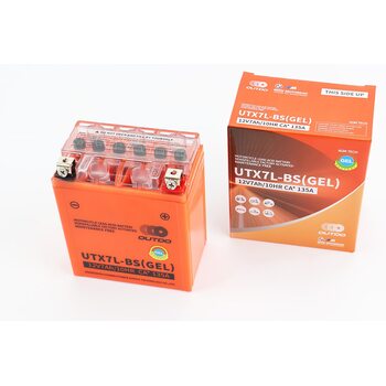 Аккумулятор 12V7Ah UTX7L-BS GEL (L113*W70*H132mm) "МОТО"