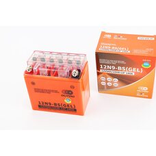 Акумулятор 12V9Ah 12N9-BS GEL (L135*W75*H135mm) "МОТО"