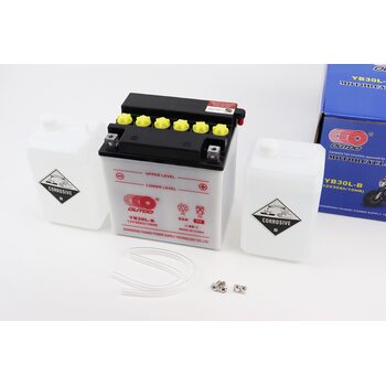 Акумулятор 12V30Аh YB30L-B кислотний (L168*W132*H176mm)