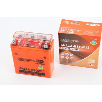 Акумулятор 6V11Ah 6N11A-BS GEL (L120*W60*H130mm)