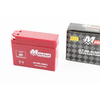 Акумулятор 12V2,3Ah GT4B-5(MF) кислотний (L115*W39*H87mm) "таблетка-Yamaha/suzuki"