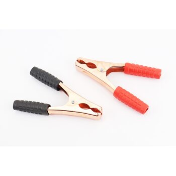 Клема для проводів (крокодил) 100/200 А, к-кт 2 шт