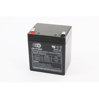 Акумулятор 12V5Ah OT5-12 кислотний (L90*W70*H102mm) для ДБЖ, іграшок та ін.
