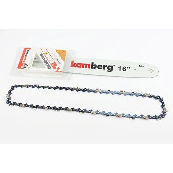 Шина 16"-1,3mm 3/8" 57зв L-45см + ланцюг 3/8"-1,3mm-57зв. квад. на блістері