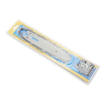Шина 6"-1,1mm 1/4" 36зв L-18см (Підходить на акумуляторну міні-пилу) + ланцюг 1/4"-1,1mm-36зв. круг. зуб-2шт, на блістері