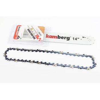 Шина 14"-1,3mm 3/8" 50зв L-39см + ланцюг 3/8"-1,3mm-50зв. квад. зуб, на блістері