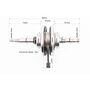 CT-100 Коленвал в сборе
