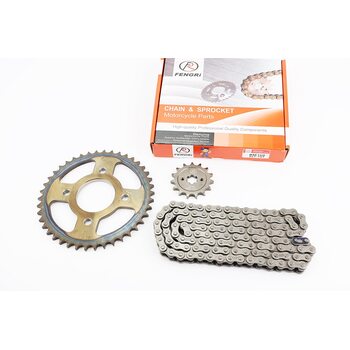 BOXER BM/ВМX 150cc Зірки, ланцюг к-кт - 428H-122L+42T+15T "гартована"