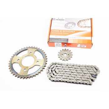 BOXER BM/ВМX 150cc Зірки, ланцюг к-кт - 428H-122L+42T+16T "гартована"