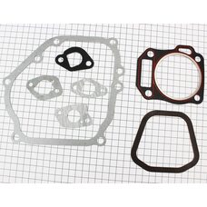 Прокладки двигуна 170F-70mm, к-кт 7 деталей, (пароніт, червона нитка), Тип 1