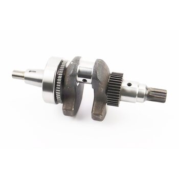 Коленвал 186F (Dшейки-40mm, H-118,0mm) под шлиц+шестерни+подшипник, запрессованный