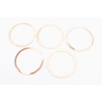 Прокладка головки цилиндра 186F 86mm, к-кт 5шт, (медь, на блистере)