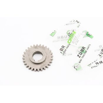 Шестерня 3-й передачи промежуточного вала Z-28, d-25mm 178F
