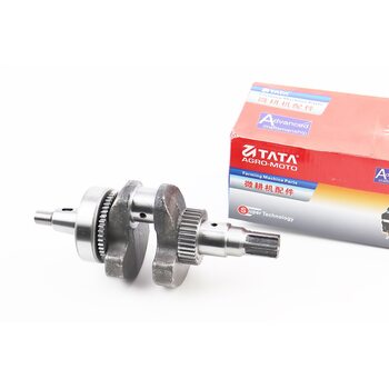 Коленвал 178F (Dшейки-36mm, H-102,4mm) под шлиц +шестерни+подшипник, запрессованный