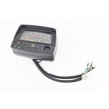 Спидометр в сборе "квадрат" 120 км/ч (фишка "мама" + 7 проводов)