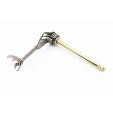 Вал перемикання передач к-кт (з пружиною, коромислом) 160мм