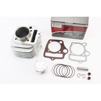 Циліндр к-кт (цпг) 125cc-52,4мм (палець 14мм, висота циліндра мм, висота поршня мм)