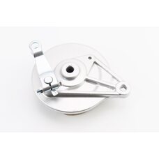 Панель гальмівна задня+колодки+гальмівний механізм