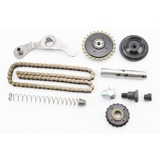 Ланцюг розподільного валу 70cc - 25H-82L + ролики 3шт + коромисло + натягувач, к-кт