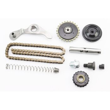 Цепь распредвала 70cc - 25H-82L + ролики 3шт + коромысло + натяжитель, к-кт