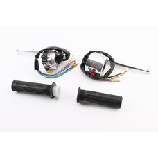 Блок кнопок на кермі лівий, правий к-кт із важелем + рукоятки к-кт (під дзеркала М10) DELTA