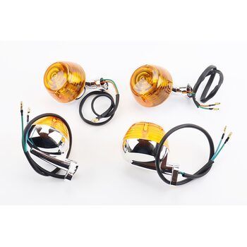 Поворотник лев., прав. "хром круглые" к-кт 4 шт ПРОЧНЫЕ